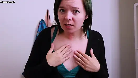 Pacar yang cemburu menangkapmu masturbasi