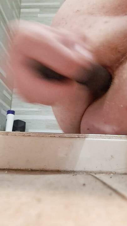 I Play with My Magic Wand Before Going to the Shower and I Cum