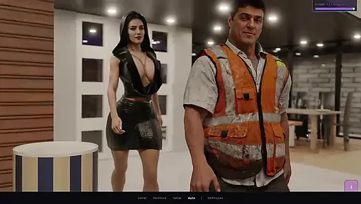 Sofia imagining being fucked by the mason in my house