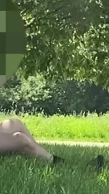 Powerful moment from "Huge cumshot in public, risky masturbation"