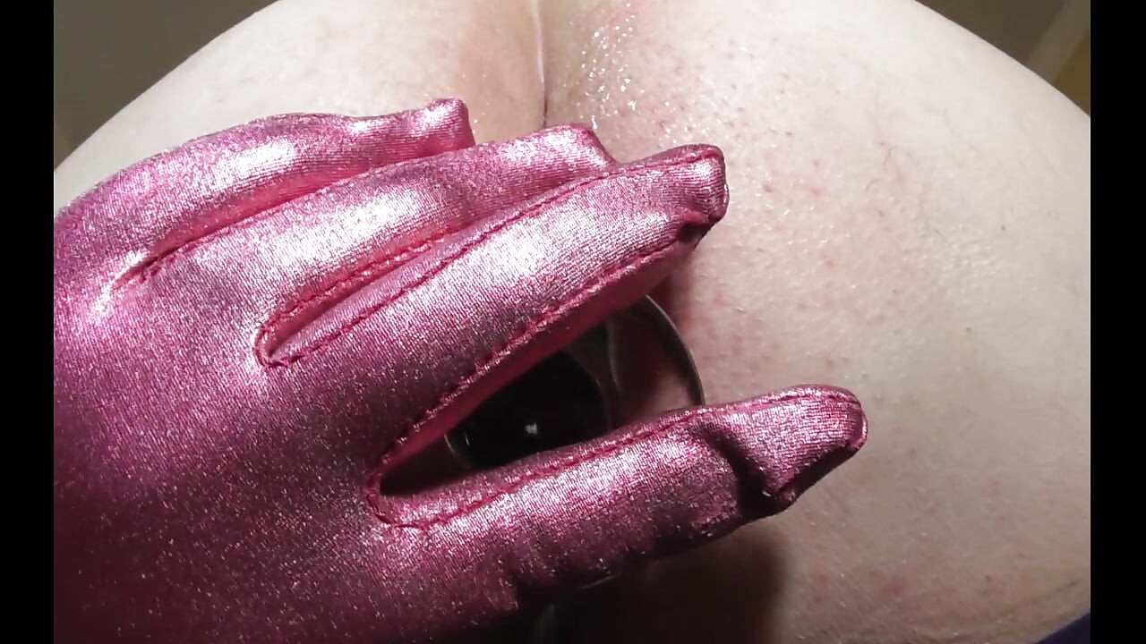 Glass Toy in HIS ASS