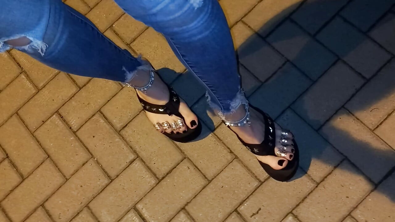 I'm cumming in the street again - lot of cum