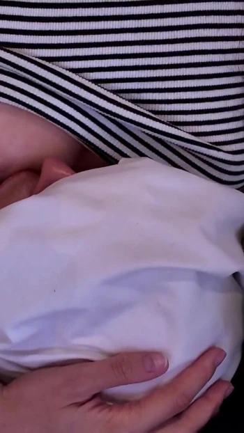 Captivating moment from "Stepmother breastfeeds her adult stepson"
