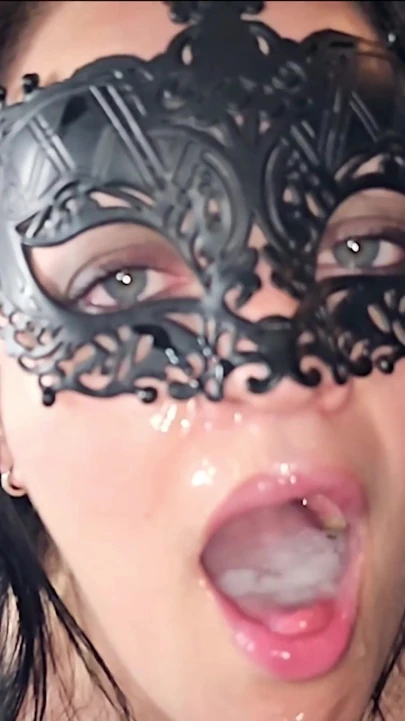Amateur Milf Gets Drenched in Cum! She Swallows It All - Millie Fox | Clip 2