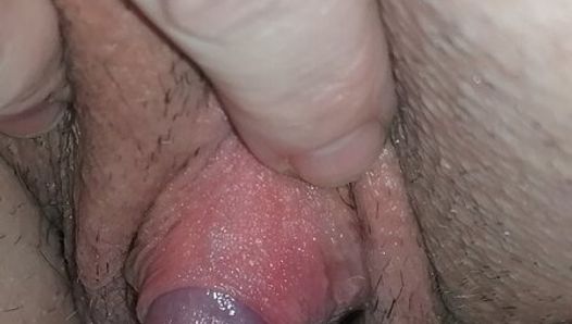 TerryTrans Ich wichse meinen harten Minipimmel I wank my tiny hard cock