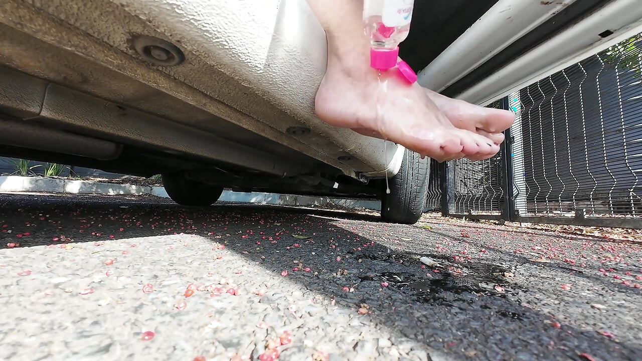 Oiled Feet Barefoot Drive by Kinkylyrical