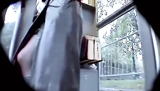 Perverted MILF Wants to Pop in the Car