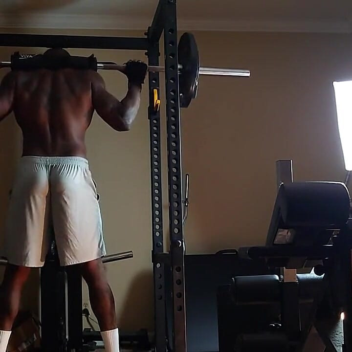 Leg Day yesterday Jeremiah McPherson aka Hallelujah Johnson Part - 3