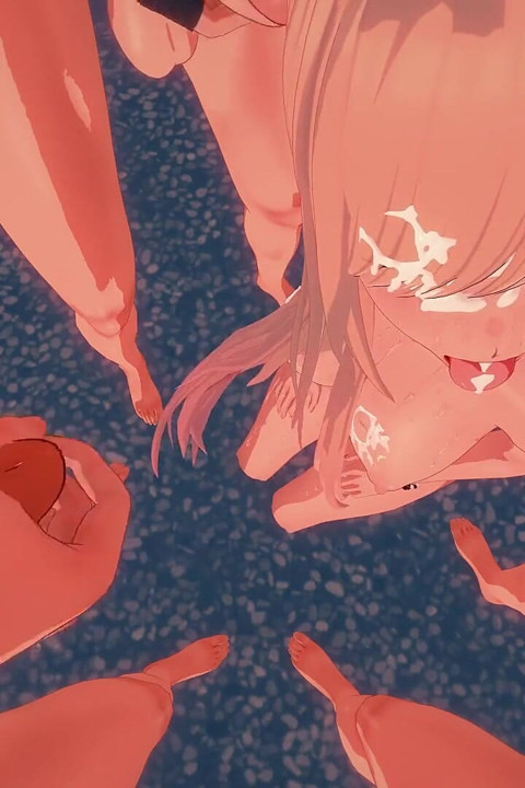 마린 키타가와, 해변 은신처에서 세 명의 스타드를 찾았다