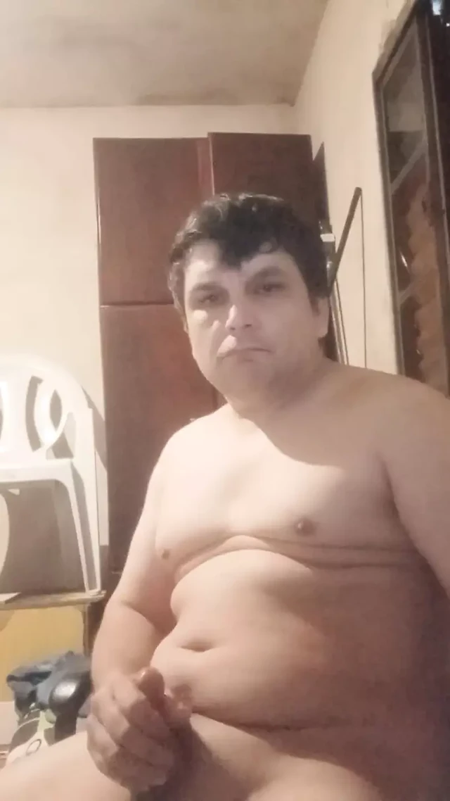 All the Cum Spread on My Tits