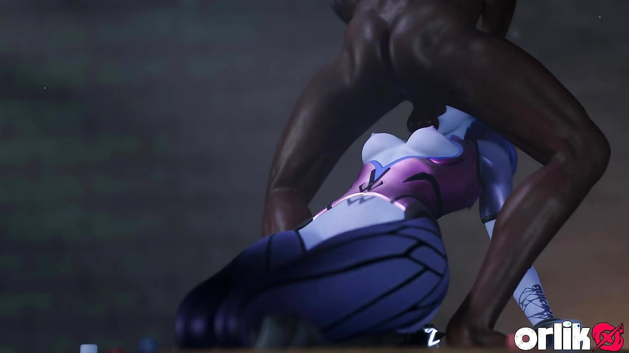 Widowmaker - First Day Secretary Job Ends with Boss BBC Anal - Overwatch 3D Porn