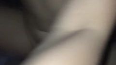 Tiny Pina rides her thick cock addiction