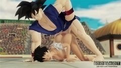 Goku Fucks Videl’s Ass At The Tournament