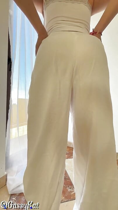 White Pants Bubbly Farts