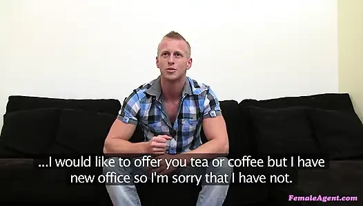 Female Agent - Punk Rocker Fills Hot Agent with His Hard Dick