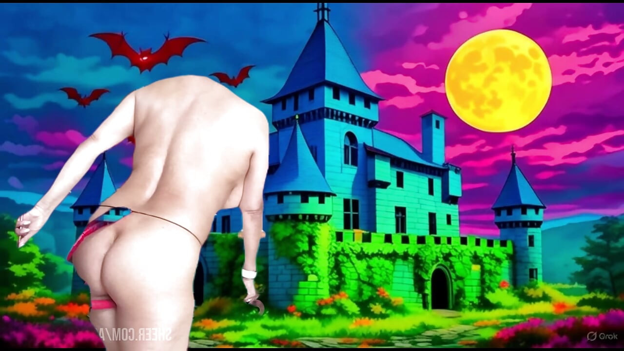 Cum Sucking Vampire with Garabas and Olga