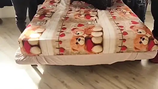 Erkekler süper üçlüsü ve ateşli bir latin