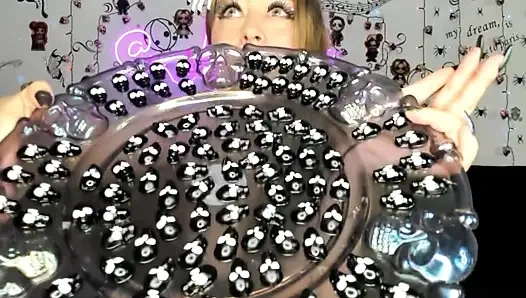 Swallowing 90 Plastic Skulls Non-stop