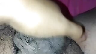 Jerking with my small dick