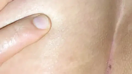 Adik tiri berhijab yang  sudah menikah dientot