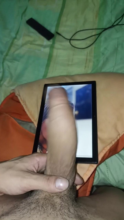 Fã colombiano Danilo está babando por Ksy Hot Cum Tribute