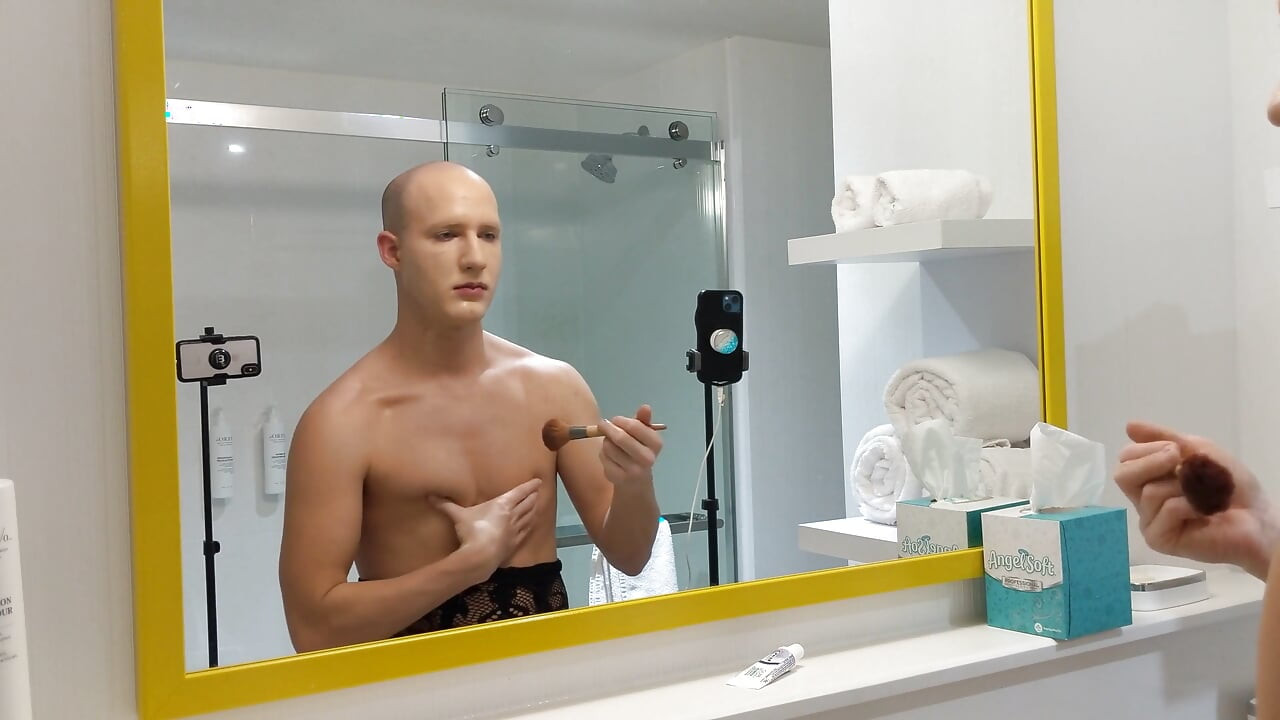 Crossdressing Makeover Transformation