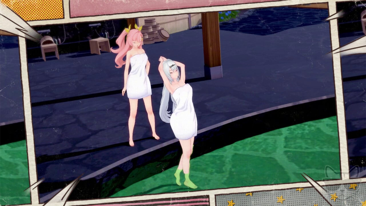 Aether lost in time 1 : Yixuan and Nicole (zenless zone zero) in hot spring !