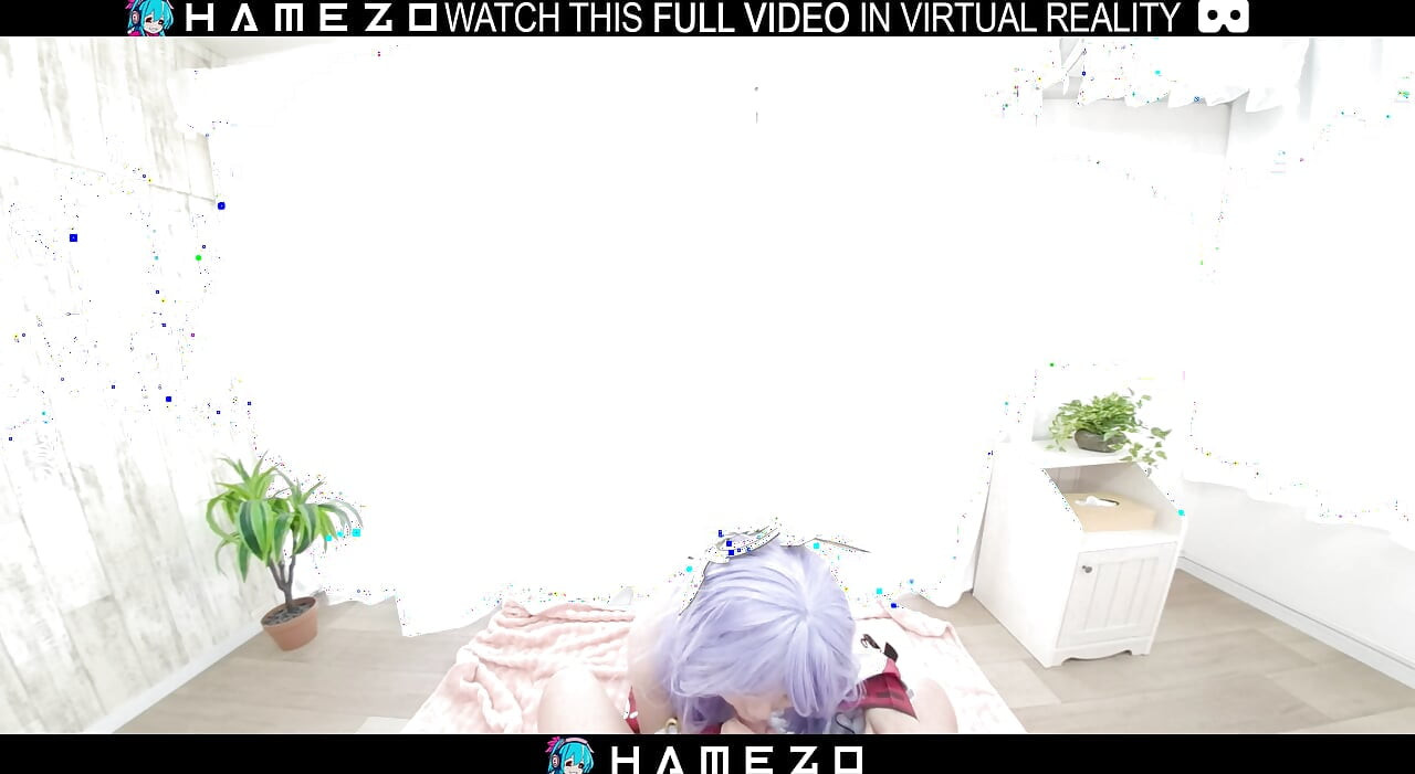 Сексуальная японская девушка Cocona Himekawa ублажает своего бойфренда, в VR.