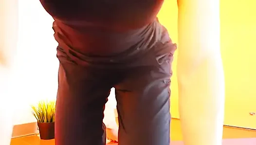 Nach dem Training riechen die verschwitzten Fußsohlen sauer