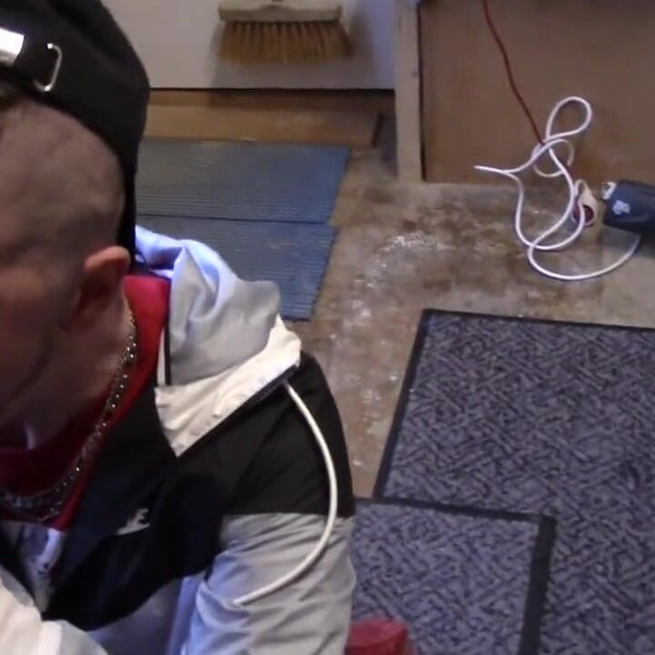 Creampied in sneaker by xxl cock for fuin casting