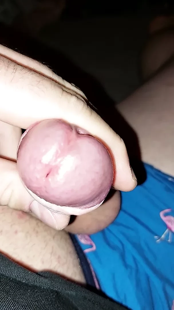 Wank my uncut young cock