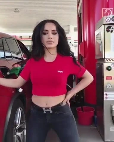 Saudi gas station dance