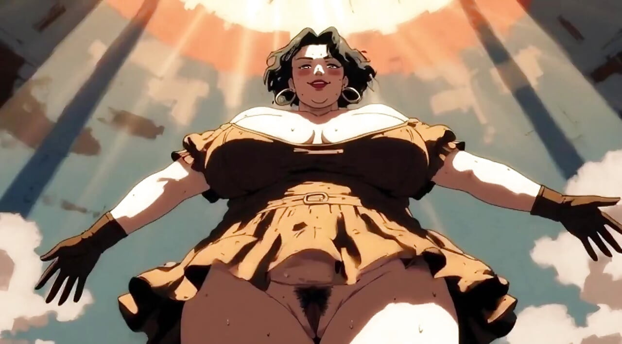 Ai cartoon bbw dansende vrouwen clips