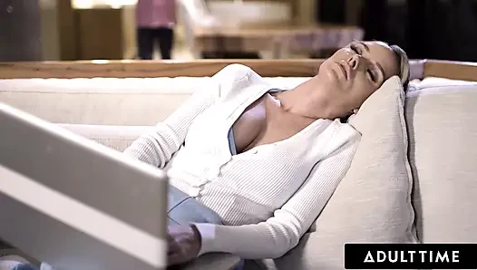 ADULT TIME - MILF Pristine Edge Is Kept Up All Night By Stepson's Desire To Fuck - GERMAN SUBTITLES