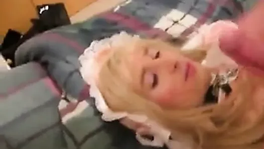 Sissy baby swallows