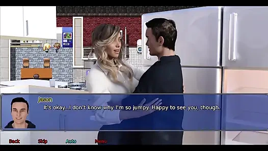 The office wife part 3: Stacy played with herself in the shower at work