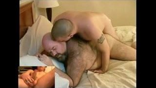 Gaybear geneukt in de erotische berenkut