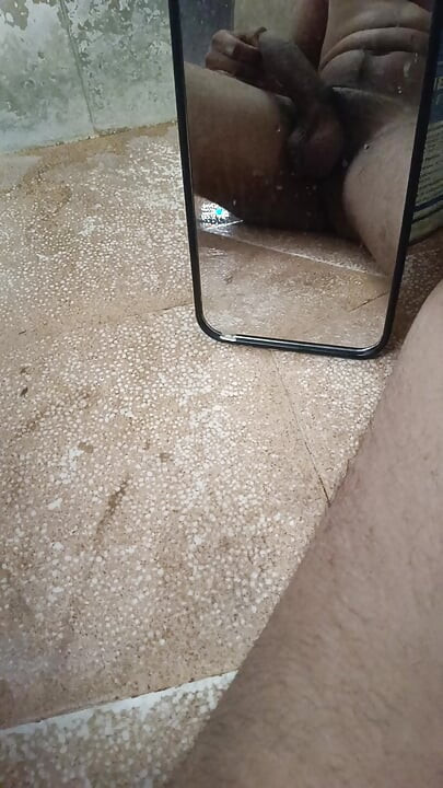 men land rabing in bathroom,  your lily, homemade