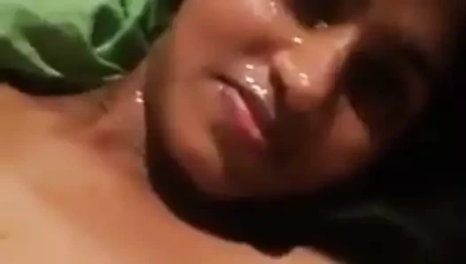 Facial cumshot