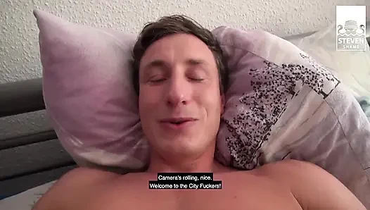 Echter selbstgedrehter sex + outdoor-dreier in Deutschland : Lullu Gun & Jason Steel - stevenShame Dating