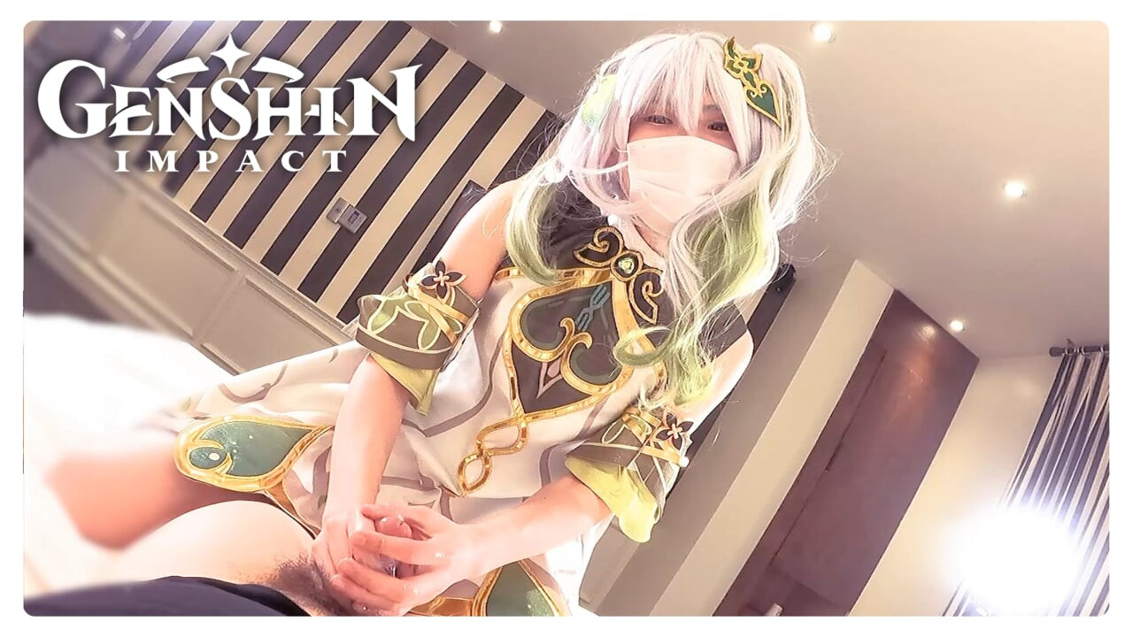Genshin Impact, Cute Ladyboy Cosplayer get Fucked, Nahida Cosplay Kawaii Japanese Crossdresser part.2