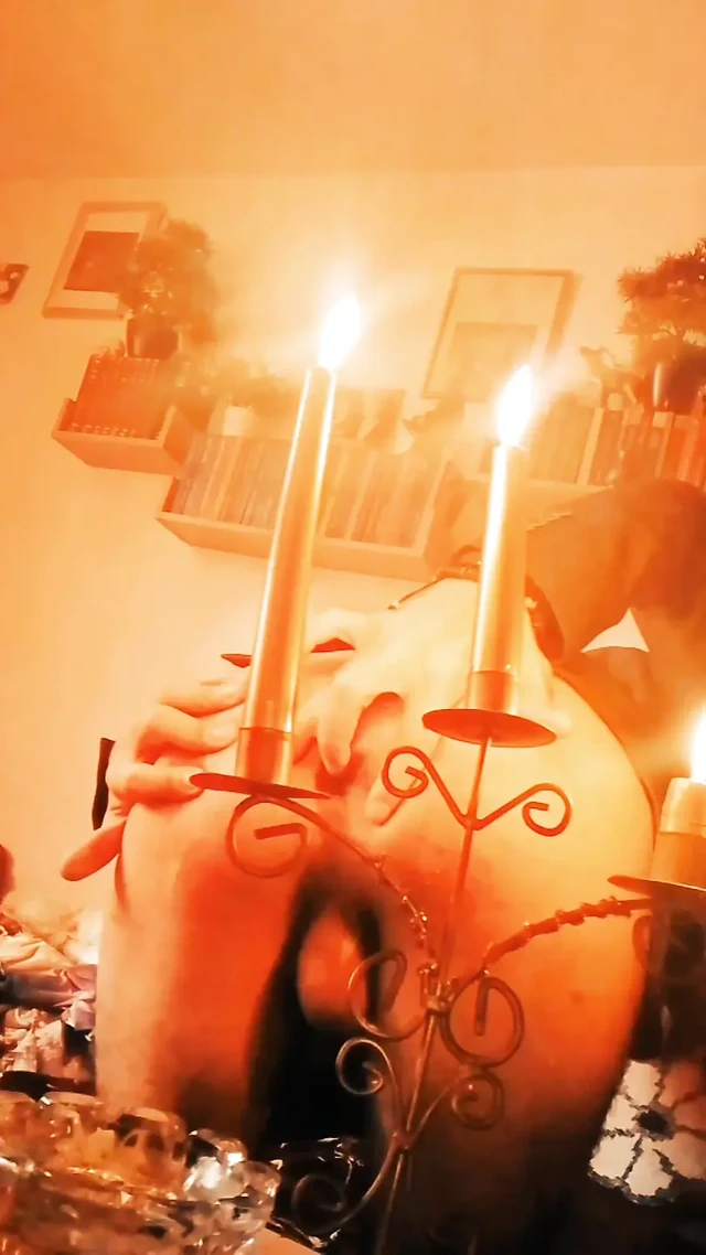 🪔My Round Ass In The Sexy Candlelight