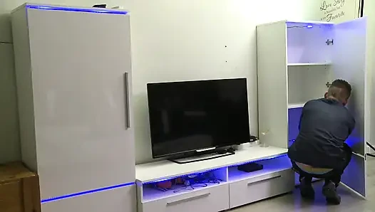Üvey anne üvey oğluyla sikişiyor