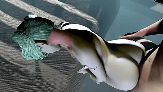 Verrückt werden mit rebecca cyberpunk edgerunners parodie