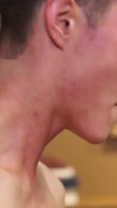 Hung Mormon twink ass stretches horny elder in his office | Clip 1