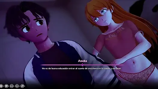 Fantasi Hentai Saya - Sialan Pantat Ketat Asuka Evangelion