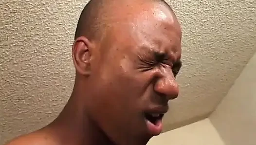 Black dude picks big booty ebony girl with wide hips on the street