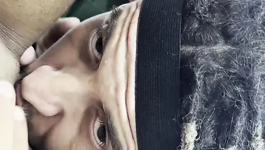 POV: Großer Rasta, Heißer Blowjob