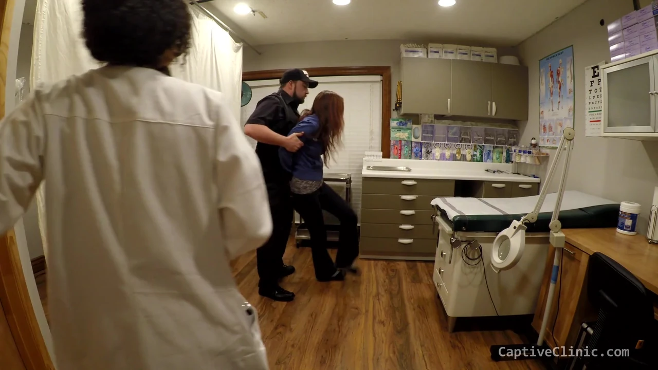 Police & Nurse Cavity Search Teen Girl Strip Searched