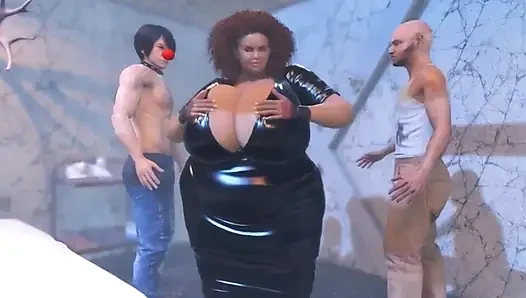 Oranga Carnassa the BBW Gigantic Tits and Butt Second Time